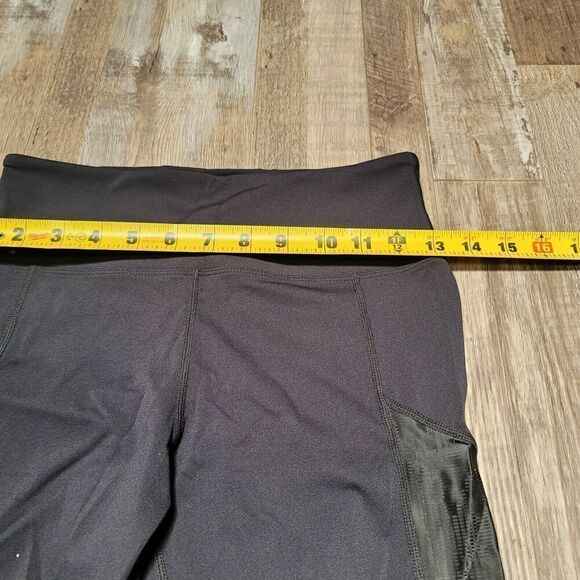 Zyia Active Black Spandex Leggings Gym Athletic Size 4 - Picture 6 of 7